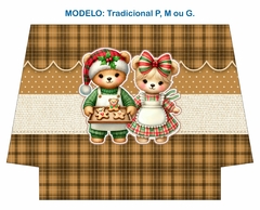 Recorte Sublimado P, M ou G - Ursinho 17