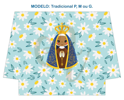 Recorte Sublimado P, M ou G - Religiosos 07 - comprar online