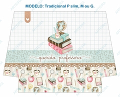 Recorte Sublimado P slim, M ou G - Professora Aquarela 02