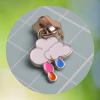 Cursor Nuvem nº5 - Niquelado