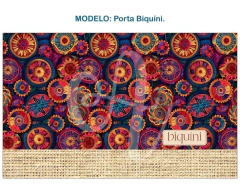 Recorte Sublimado Porta Biquíni - Verão 56