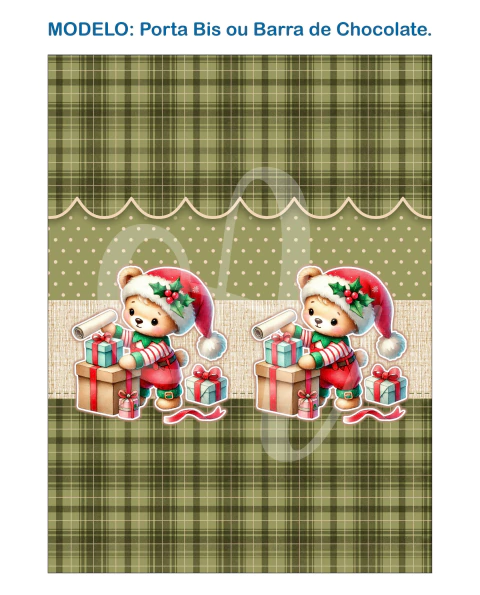 Tecido Sublimado Porta Bis - Natal 32 - comprar online