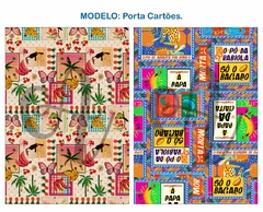 Recorte Sublimado Porta Cartões 2 unid. - Borogodó 05 - comprar online