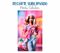 Recorte Sublimado Porta Celular - Boneca Pink 04