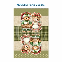 Recorte Sublimado Porta Moedas - Ursinho 18