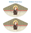Recorte Sublimado Porta-Terço 2 unid. - Religiosos 18 (Santa Rita de Cássia) - comprar online