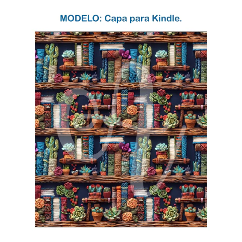 Recorte Sublimado Capa Kindle - 01 - comprar online