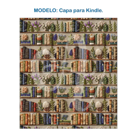 Recorte Sublimado Capa Kindle - 02 - comprar online