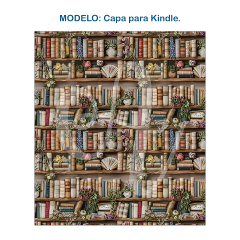 Recorte Sublimado Capa Kindle - 04 - comprar online