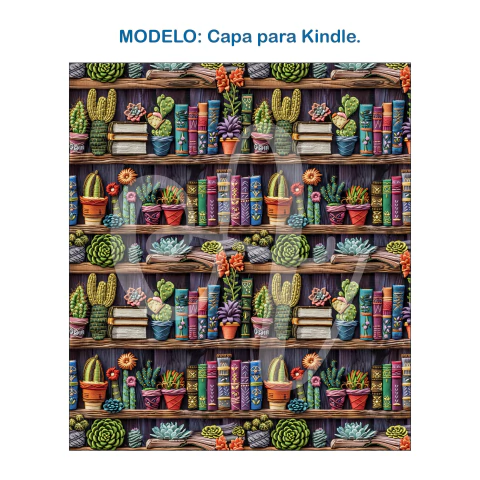 Recorte Sublimado Capa Kindle - 05 - comprar online