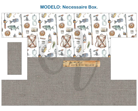 Recorte Sublimado Box - Dia dos Pais 47 - comprar online