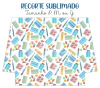 Recorte Sublimado P, M ou G - Enfermagem/Saúde 01