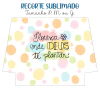 Recorte Sublimado P, M ou G - Frases Fofas 01