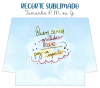 Recorte Sublimado P, M ou G - Frases Fofas 05