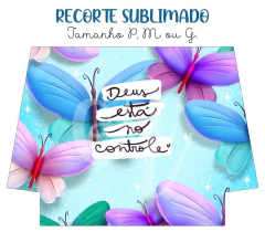 Recorte Sublimado P, M ou G - Frases Fofas 13