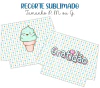 Recorte Sublimado P, M ou G - Frases Fofas 27