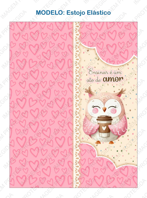 Recorte Sublimado Estojo Elástico - Professores 21 - comprar online