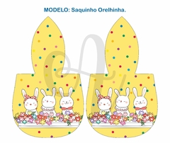 Tecido Sublimado Saquinho Orelhinha - Páscoa 23 - comprar online