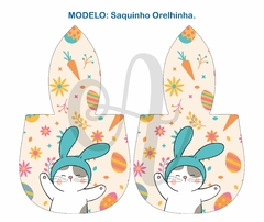 Tecido Sublimado Saquinho Orelhinha - Páscoa 26 - comprar online
