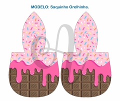 Tecido Sublimado Saquinho Orelhinha - Páscoa 30 - comprar online