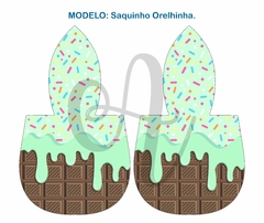 Tecido Sublimado Saquinho Orelhinha - Páscoa 33 - comprar online