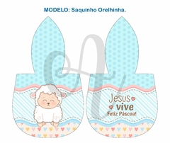 Tecido Sublimado Saquinho Orelhinha - Páscoa 50 - comprar online
