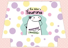 Recorte Sublimado - Flork Signos Touro