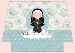 Recorte Sublimado - Santa Rita de Cássia Tradicional