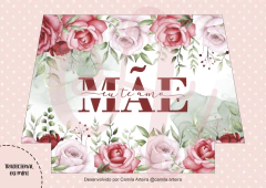 Recorte Tradicional ou Mini - Rosas Vermelhas