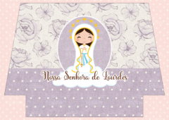 Recorte Sublimado - Nossa Senhora de Lourdes Tradicional - comprar online