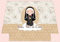 Recorte Sublimado - Santa Rita de Cássia Tradicional na internet
