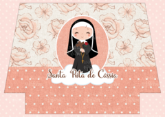 Imagem do Recorte Sublimado - Santa Rita de Cássia Tradicional