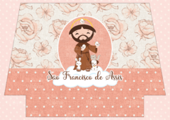 Imagem do Recorte Sublimado - São Francisco de Assis Tradicional