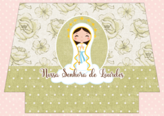 Recorte Sublimado - Nossa Senhora de Lourdes Tradicional - loja online