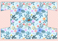 Trapézio Box - Floral 23