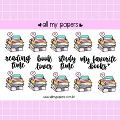 Adesivo Book Lover
