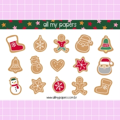 Adesivo Christmas Cookies