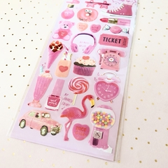 Adesivo Pink Holográfico - comprar online