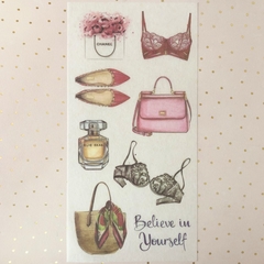 Adesivo Fashion (3 cartelas)