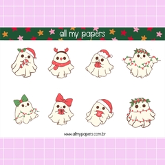Adesivo Fantasminha Natal