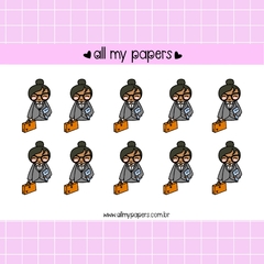 Adesivo Isabela Advogada - All my Papers