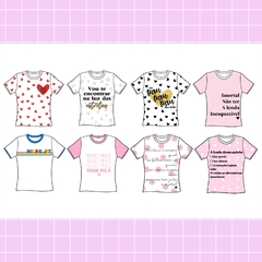 Die Cuts T-shirts Sandy & Junior