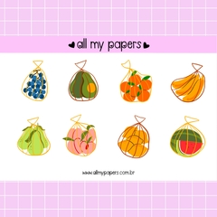 Adesivo Sacola Frutas - comprar online
