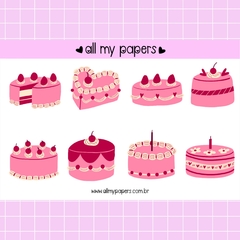 Adesivo Pink Cakes - comprar online