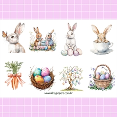 Die Cuts Páscoa Vintage - All my Papers