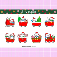 Adesivo Trenzinho Natal