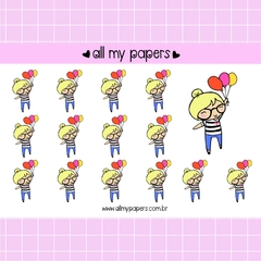 adesivo para planner papelaria