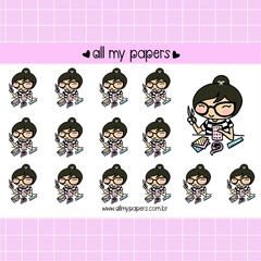 Adesivo Isabela Fazendo Arte - All my Papers
