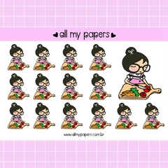 Adesivo Isabela Meal Prep - All my Papers