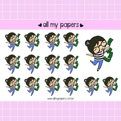 Adesivo Isabela Tô Ricah - All my Papers